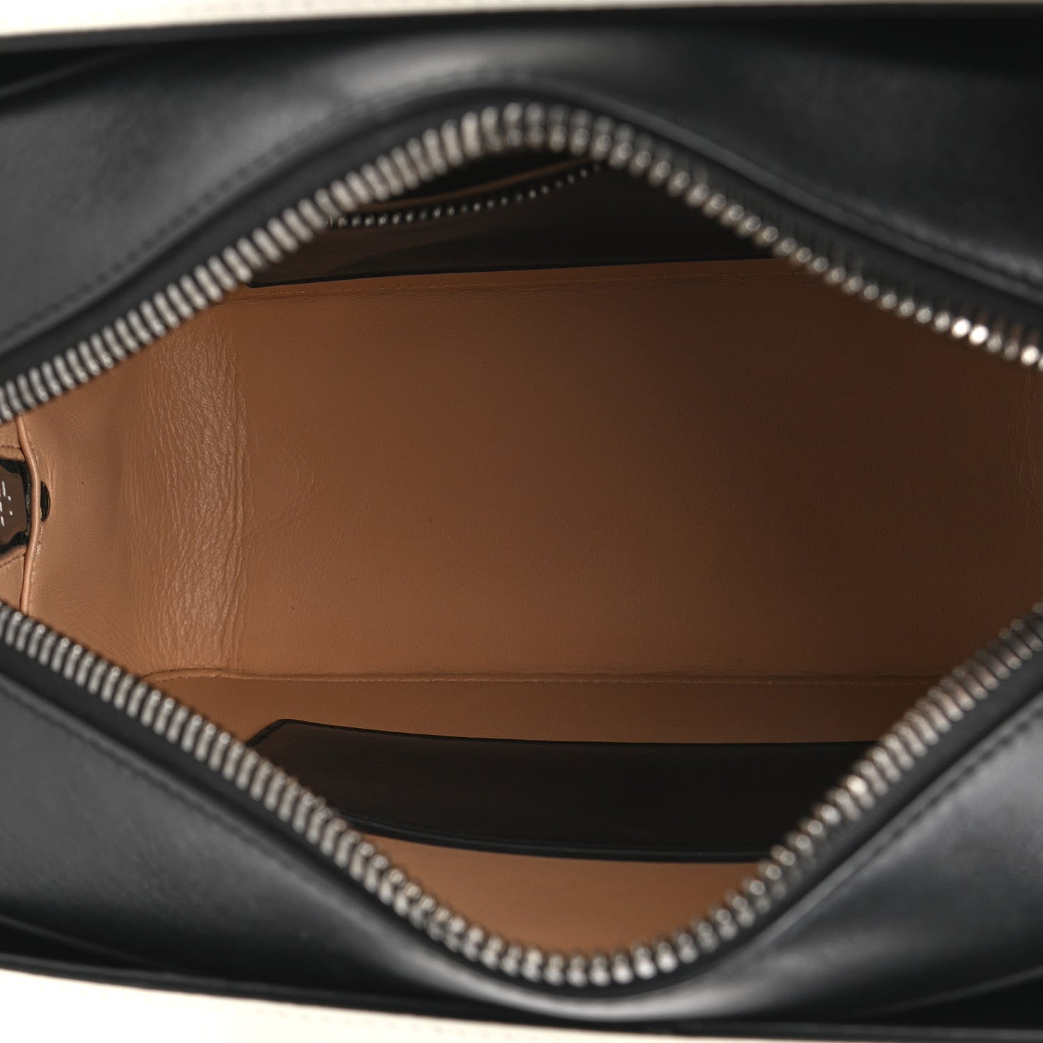 Tom Ford Calfskin Top Handle Bag White Black 5 of 19