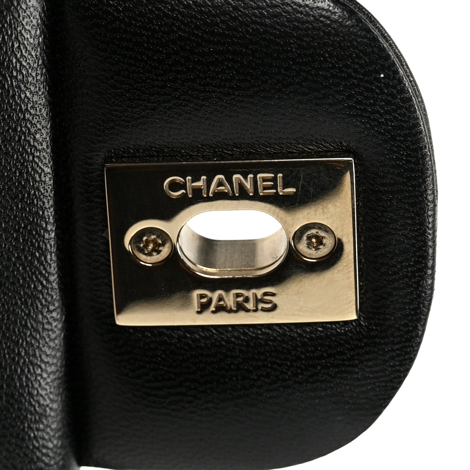 Chanel Lambskin Quilted Mini Square Flap Black 5 of 11