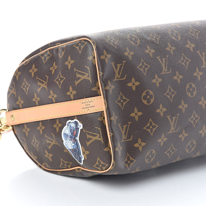 Louis Vuitton Monogram World Tour Speedy Bandouliere 30 8 of 10