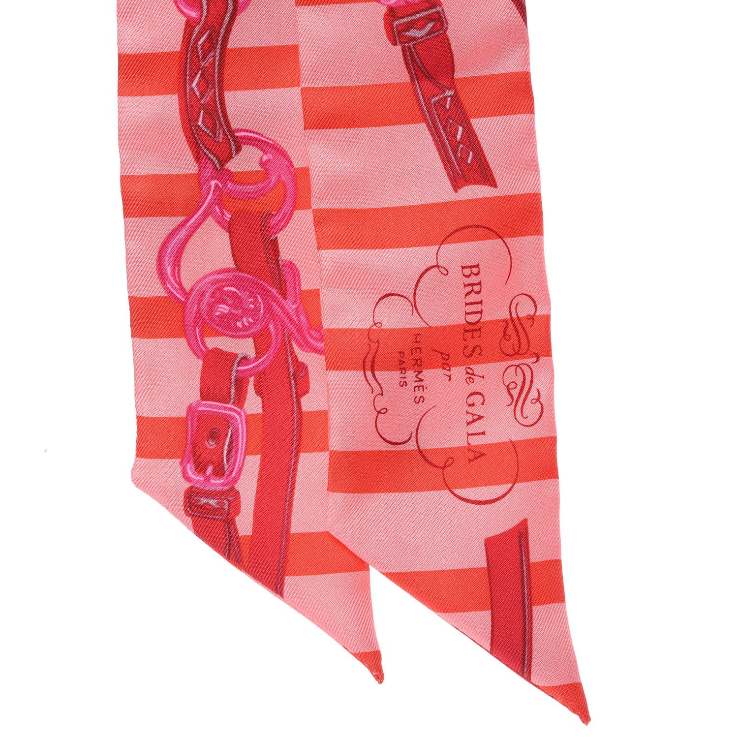 Hermes Silk Brides de Gala Bayaderes Twilly 5 of 5