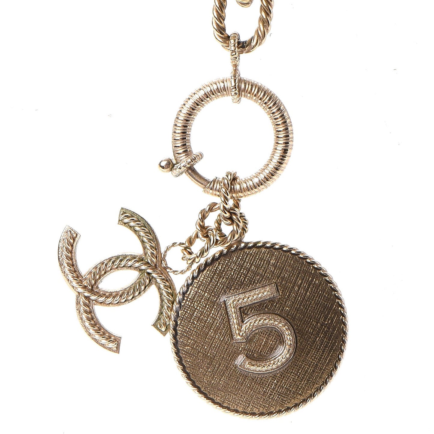 Chain N°5 CC Necklace Gold