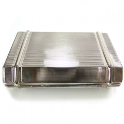 Judith Leiber Metal Clutch Bag Silver 4 of 7