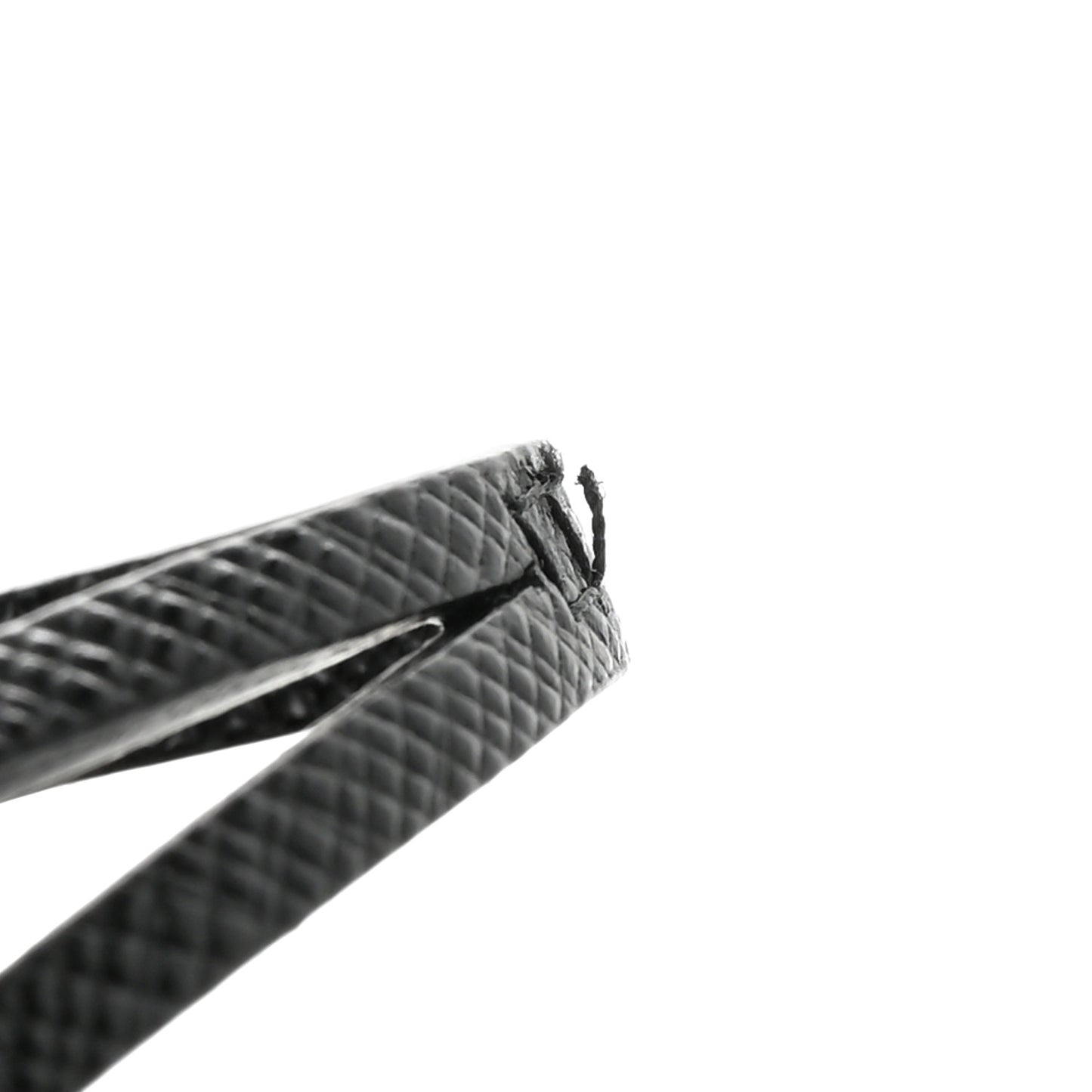 Tessuto Nylon Saffiano Mini Re-Edition 2005 Bag Black