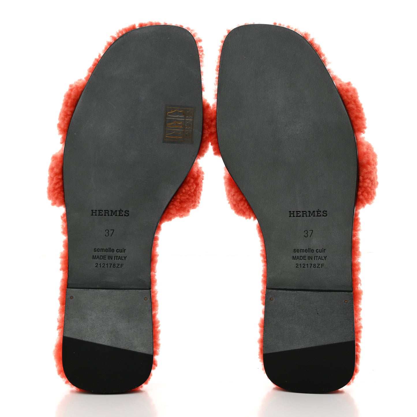 Woolskin Oran Sandals 37 Orange