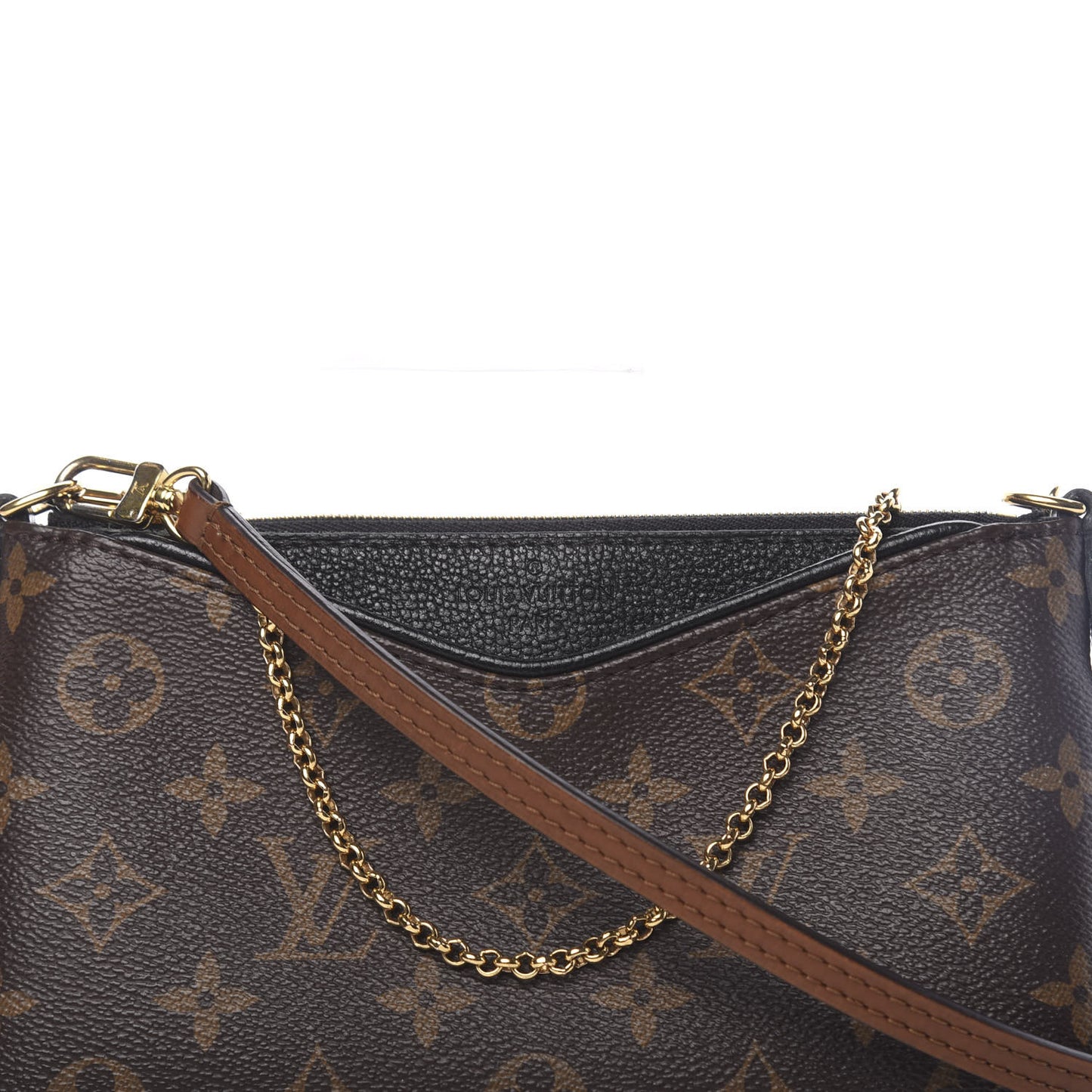 Monogram Pallas Clutch Black