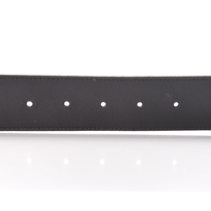 Gucci Textured Calfskin Double G 40mm Belt 85 34 Black 6 of 11