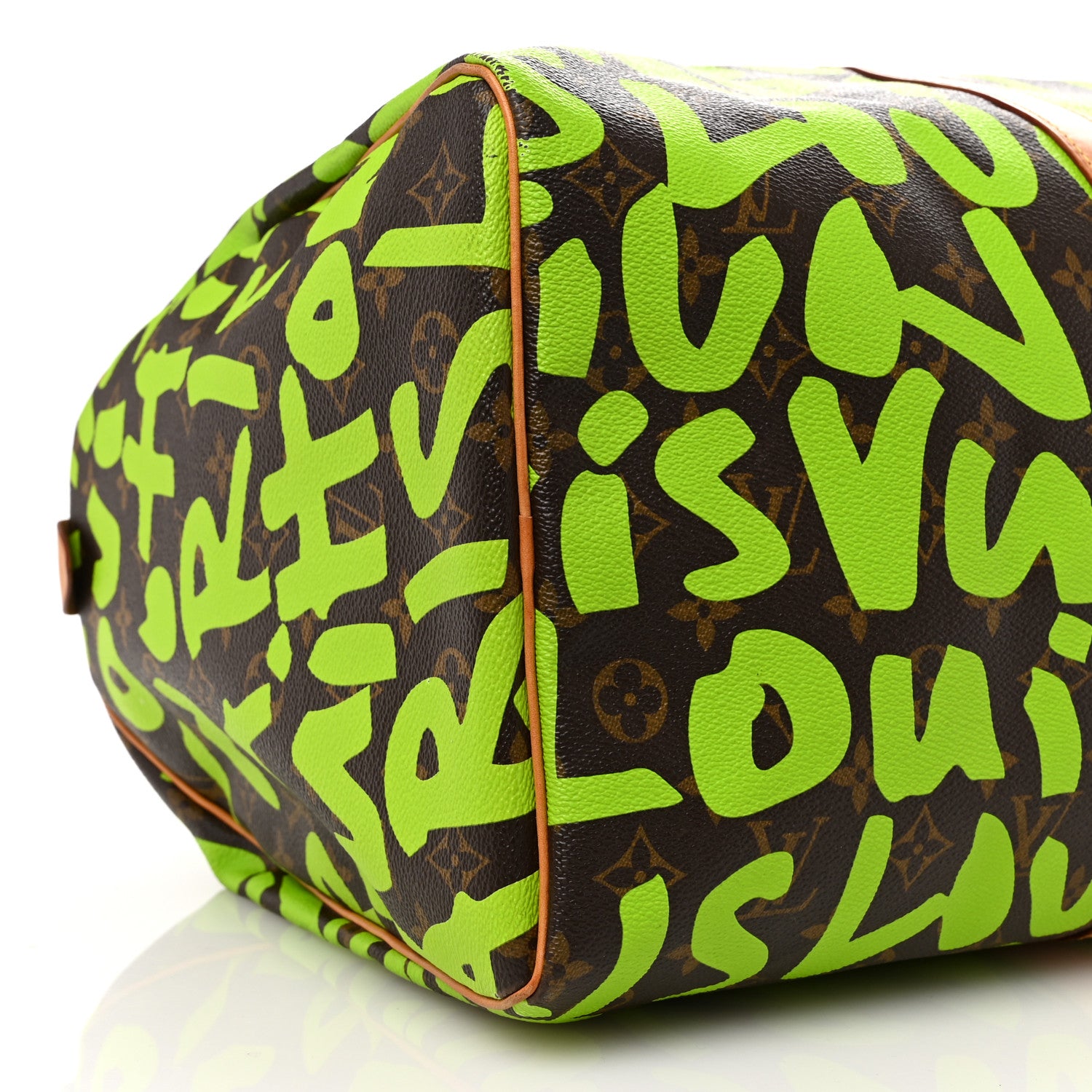 Louis Vuitton Monogram Graffiti Keepall 50 Green 8 of 15