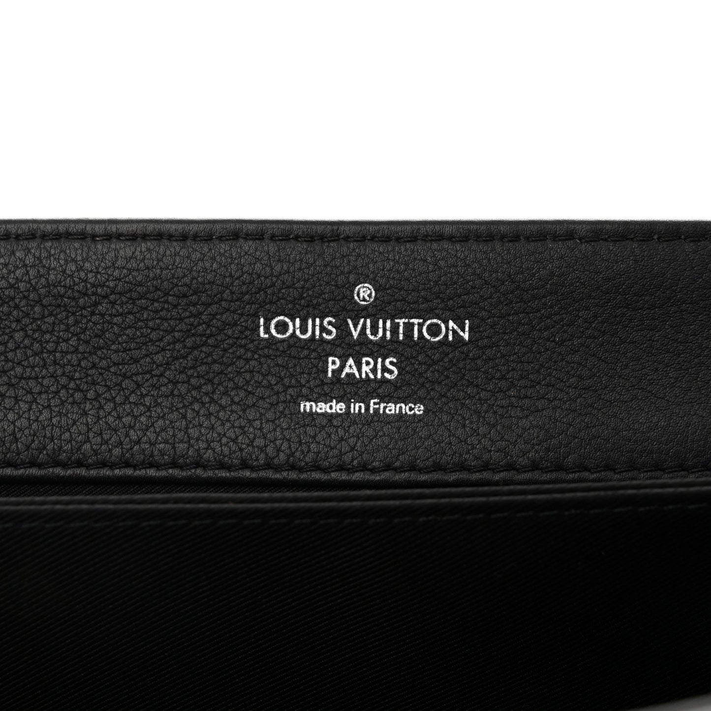 Soft Calfskin Lockme II Top Handle Vanille Black