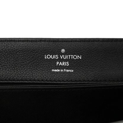 Louis Vuitton Soft Calfskin Lockme II Top Handle Vanille Black 6 of 15
