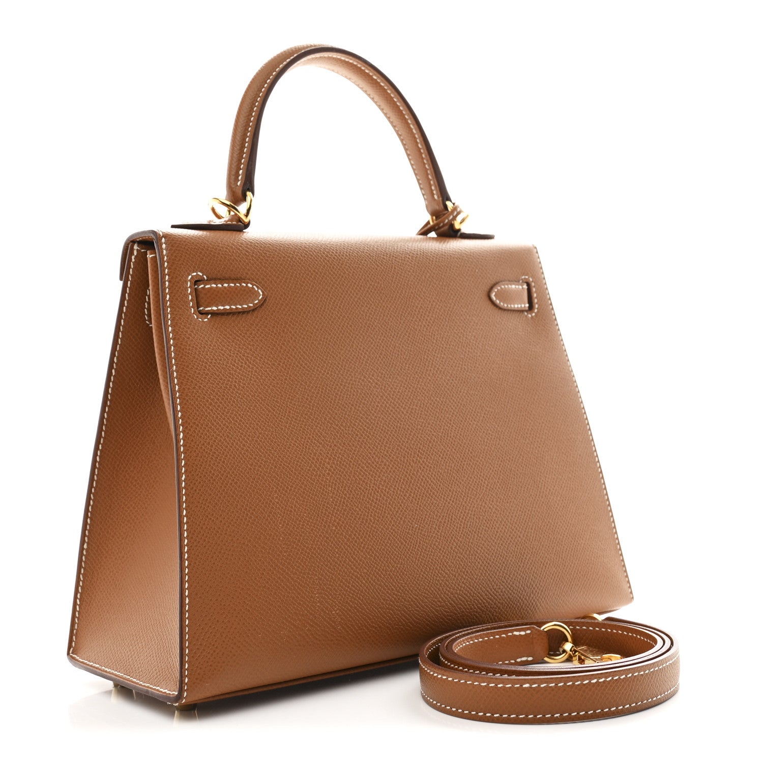 Hermes Epsom Kelly Sellier 25 Gold 3 of 10