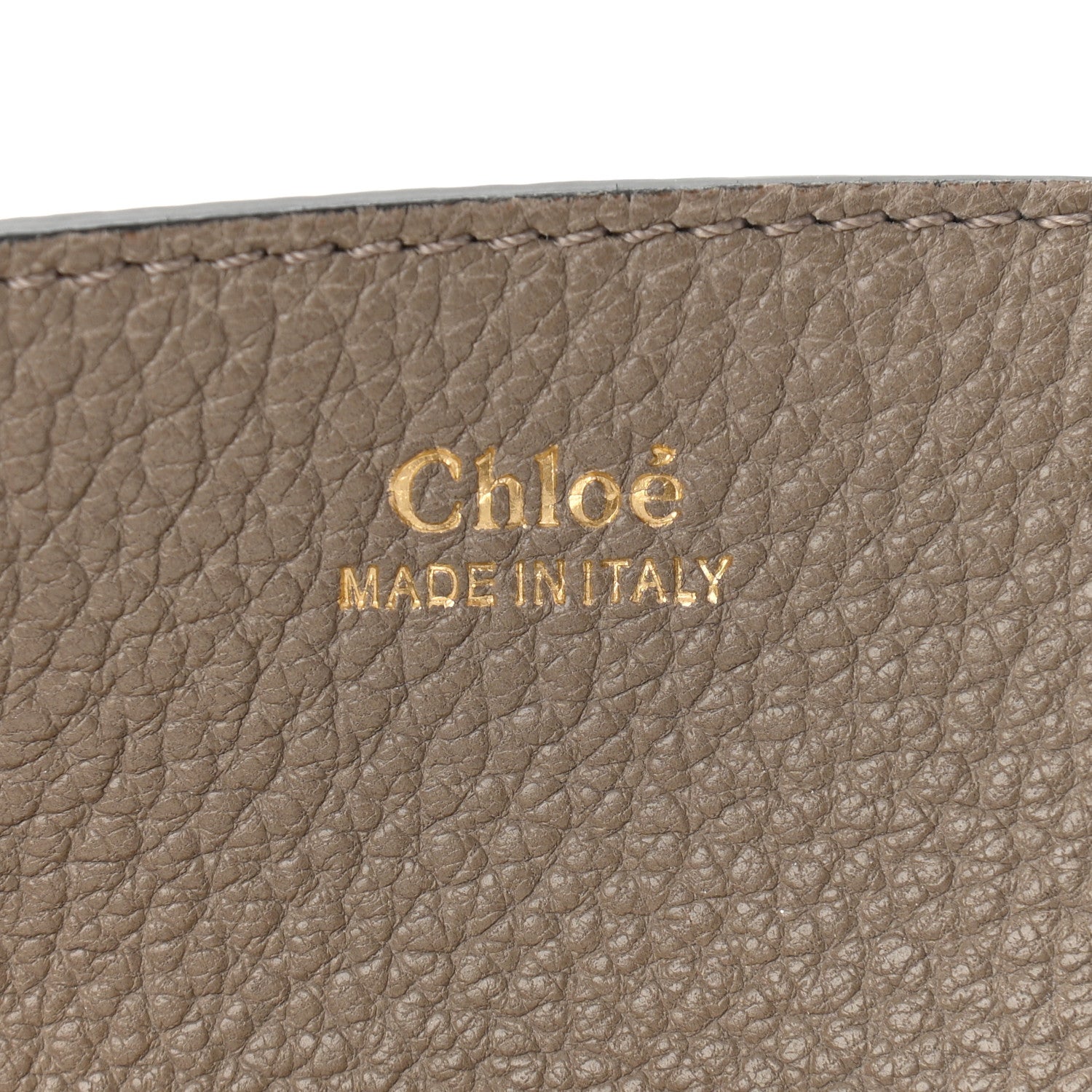 Chloe Grained Lambskin Mini Drew Shoulder Bag Motty Grey 6 of 9