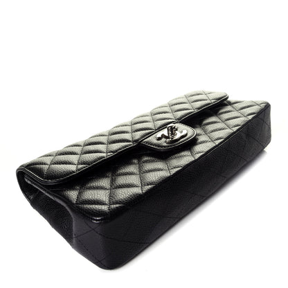 Chanel Caviar Quilted East West Flap Black 4 of 9