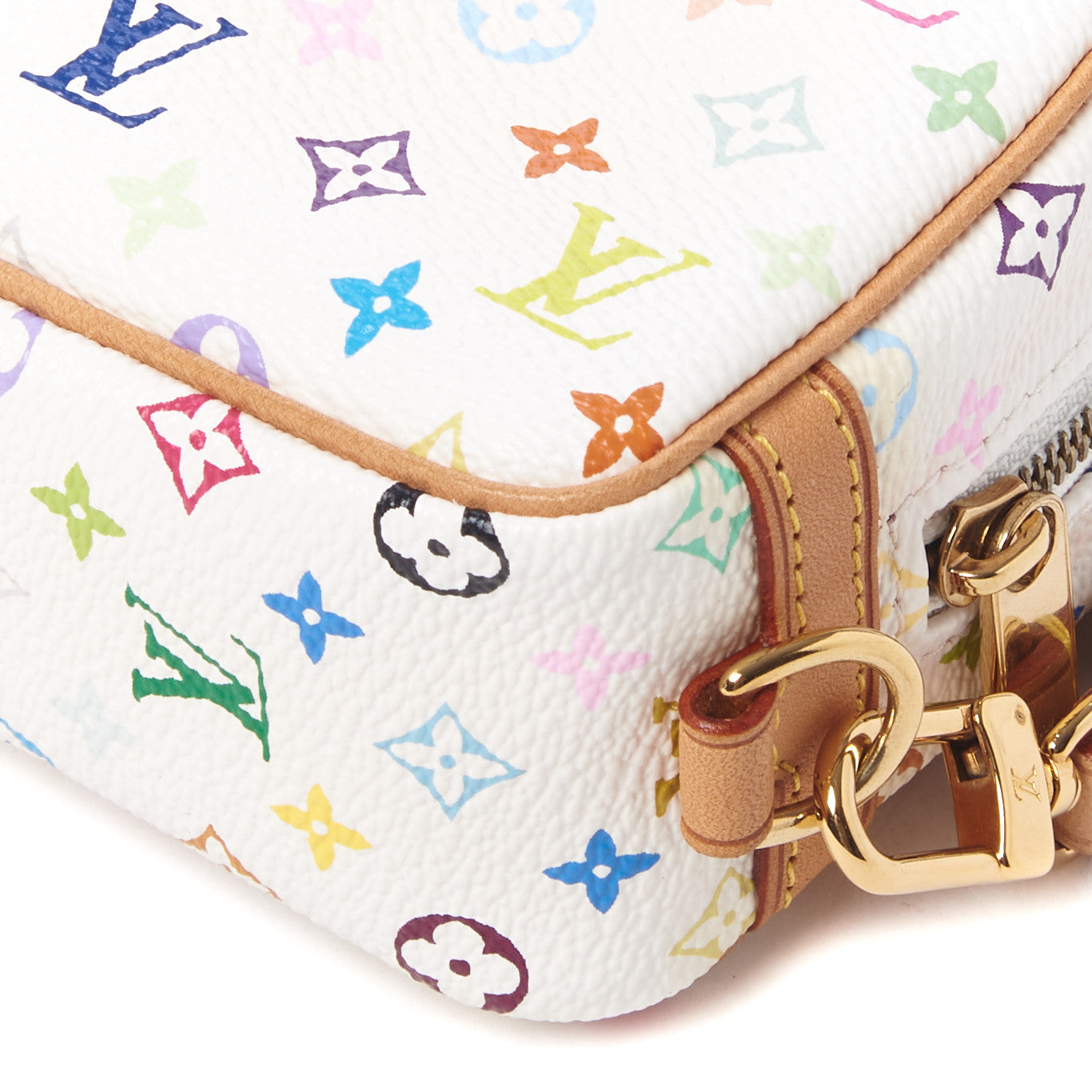 Louis Vuitton Monogram Multicolor Trousse Wapity White 4 of 8