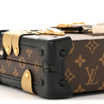 Louis Vuitton Monogram Column Petite Malle Black 9 of 13