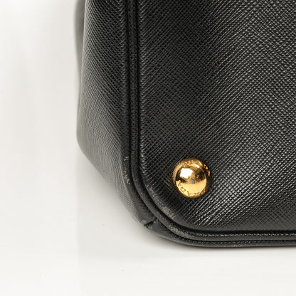 Prada Saffiano Lux Extra Large Galleria Double Zip Tote Black 11 of 13