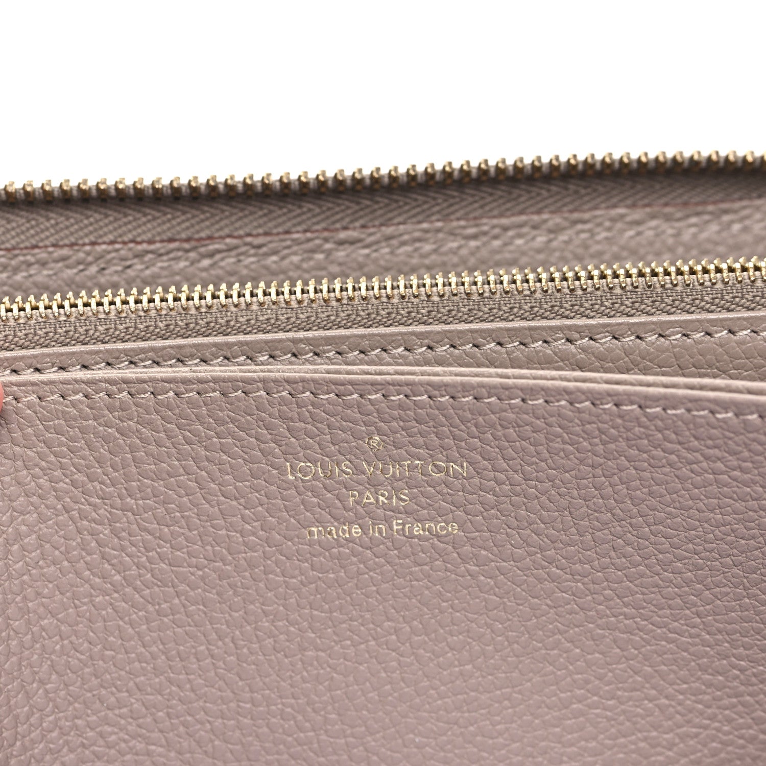 Louis Vuitton Empreinte Zippy Wallet Taupe Glace 6 of 8