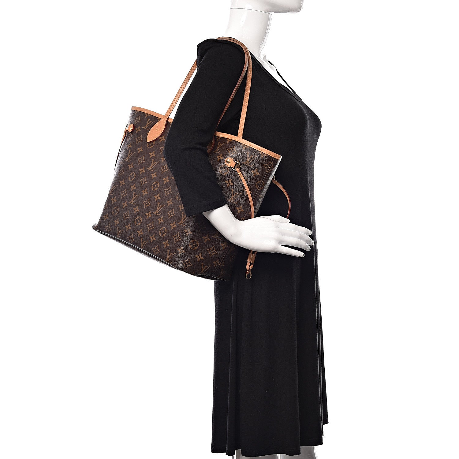 Louis Vuitton Monogram Neo Neverfull MM Cherry 2 of 14