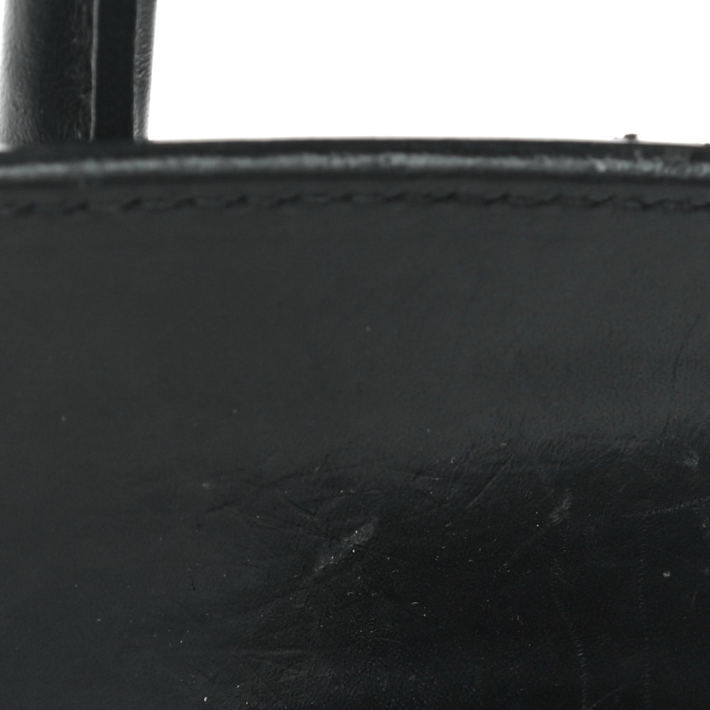 Suede Calfskin Small Sac De Jour Black