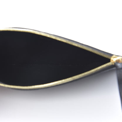 Louis Vuitton Empreinte Felicie Chain Wallet Zippered Insert Black 5 of 7