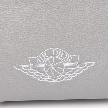 Christian Dior X AIR JORDAN Grained Calfskin Crossbody Grey 8 of 11