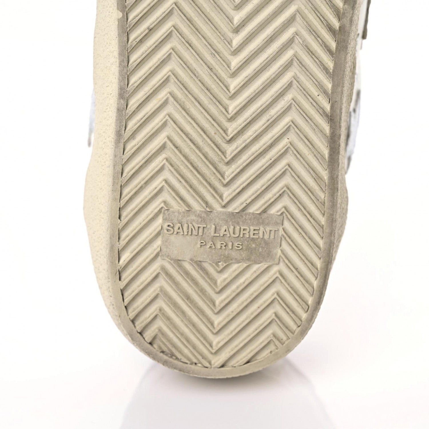 Saint Laurent Nappa Star Court Sneakers 39 Off White 8 of 13