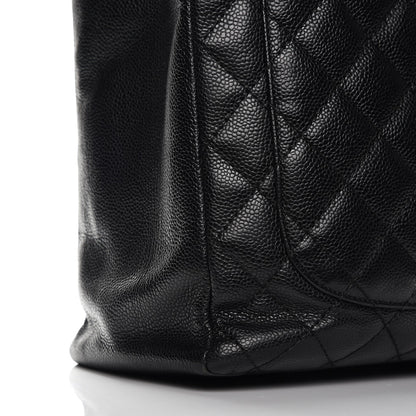 Chanel Caviar Quilted Grand Shopping Tote GST Black 8 of 12
