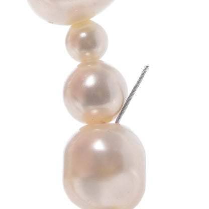 Chanel Graduated Pearl CC Long Necklace Light Gold 6 of 8