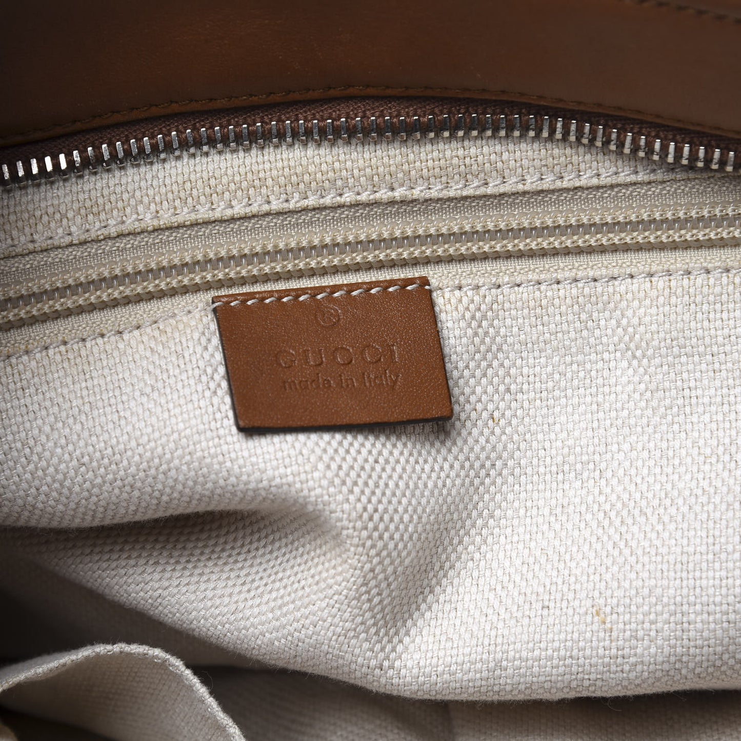 Monogram Large Flat Messenger Bag Brown