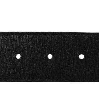 Gucci Textured Calfskin Double G 40mm Belt 75 30 Black 3 of 8
