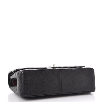 Chanel Caviar Quilted Jumbo Double Flap Black 5 of 11