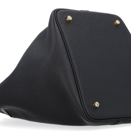 Hermes Taurillon Clemence Picotin Lock 22 MM Black 12 of 13