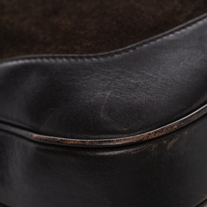 Gucci Suede Web Small Jackie O Hobo Dark Brown 10 of 20