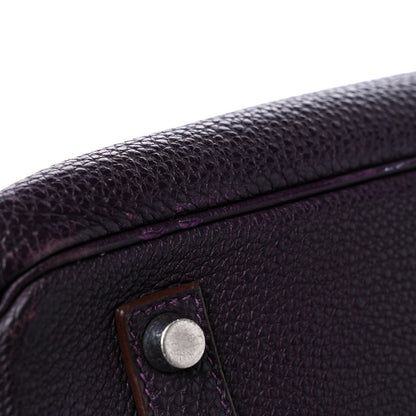 Hermes Togo BIRKIN 35 Raisin 19 of 27