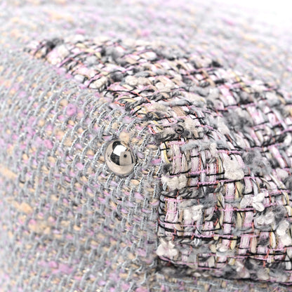 Chanel Tweed Quilted Cambon Tote Grey 9 of 13