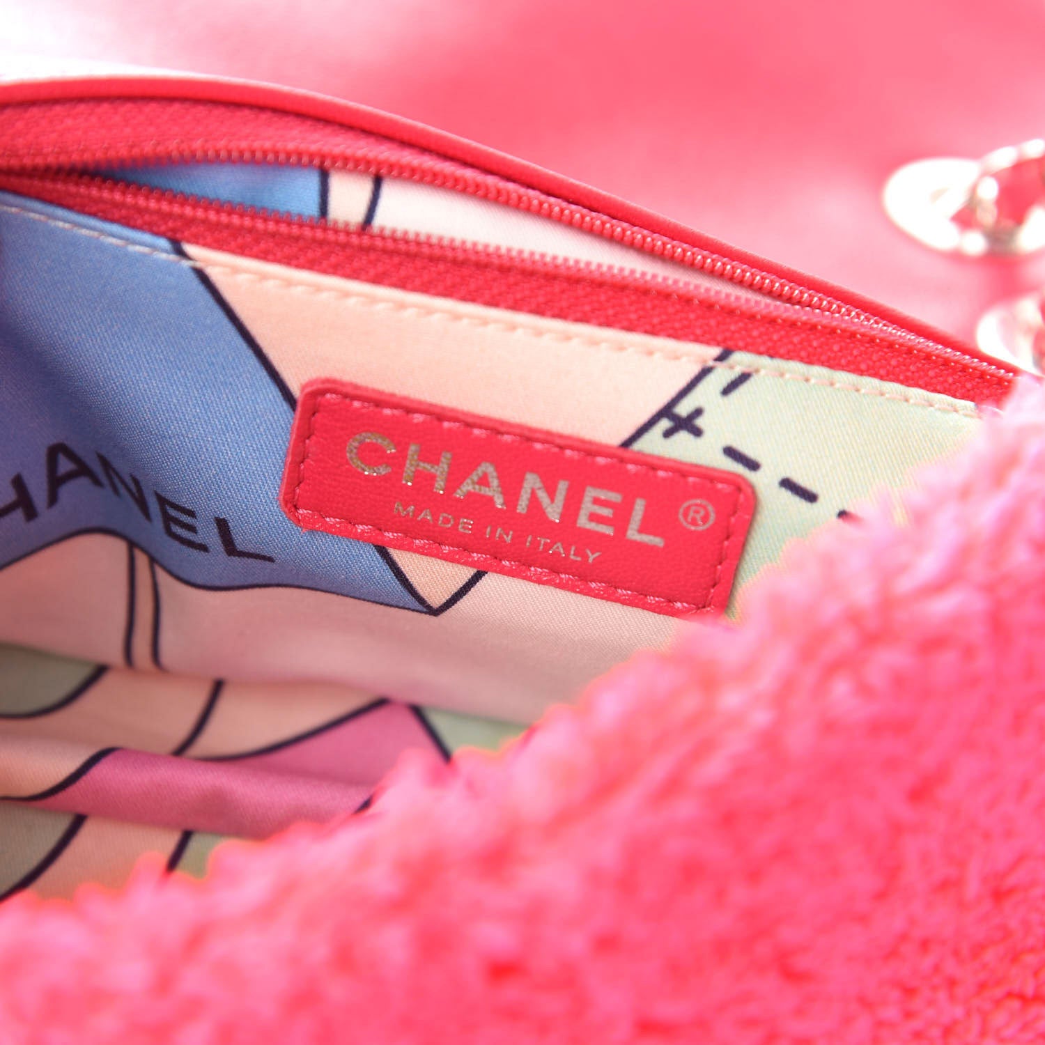 Chanel Mixed Fibers Quilted Jumbo Flap Pink 8 of 10
