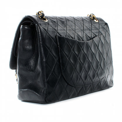 Chanel Lambskin Medium Double Flap Black 6 of 10