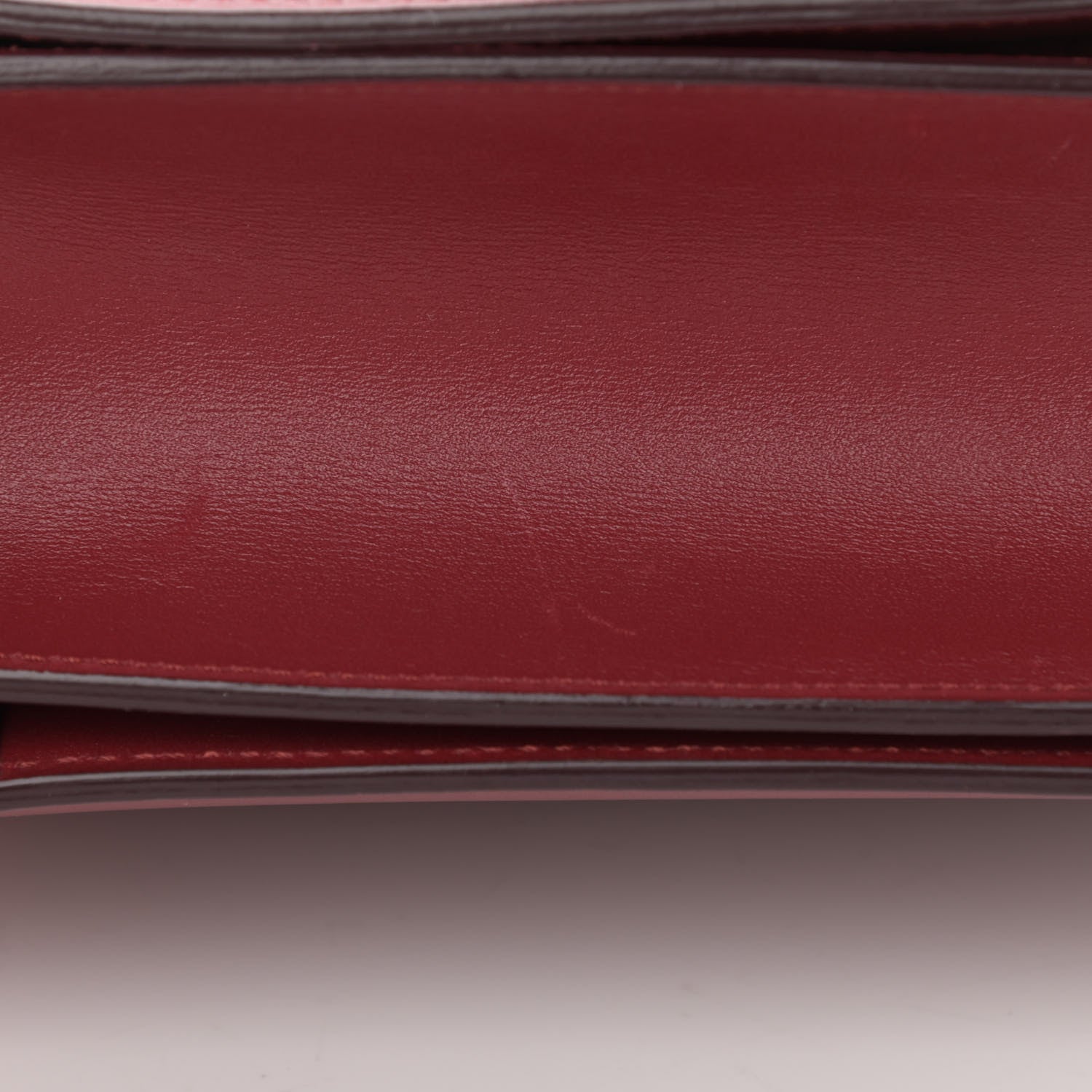 Celine Box Calfskin Small Classic Box Flap Bag Red 15 of 16