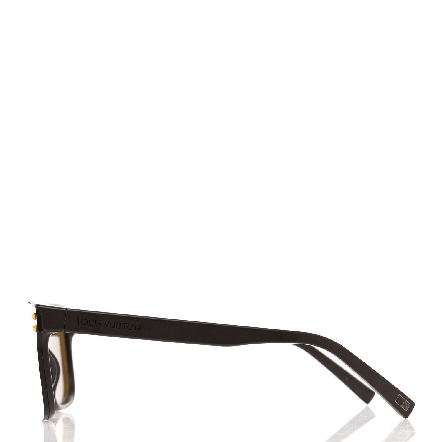 Louis Vuitton Acetate LV Waimea Square Sunglasses Z1485W Brown 3 of 7