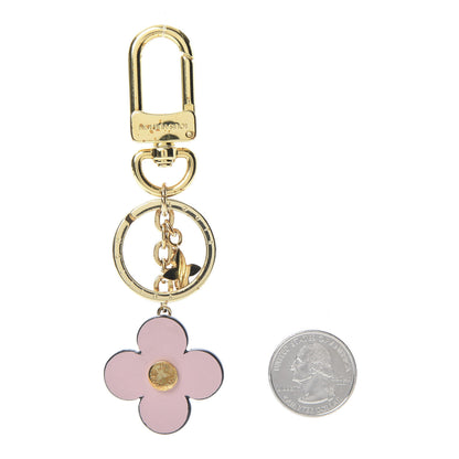 Louis Vuitton Monogram Blooming Flowers BB Bag Charm Key Holder Pink 2 of 5