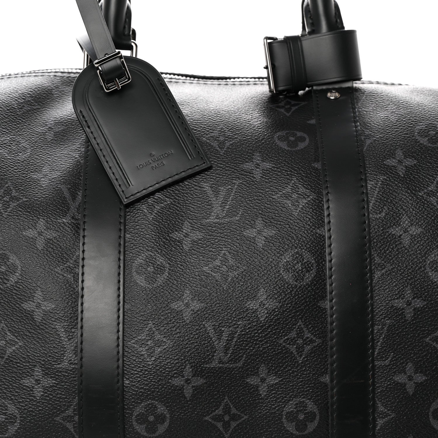 Louis Vuitton Monogram Eclipse Keepall Bandouliere 55 6 of 13