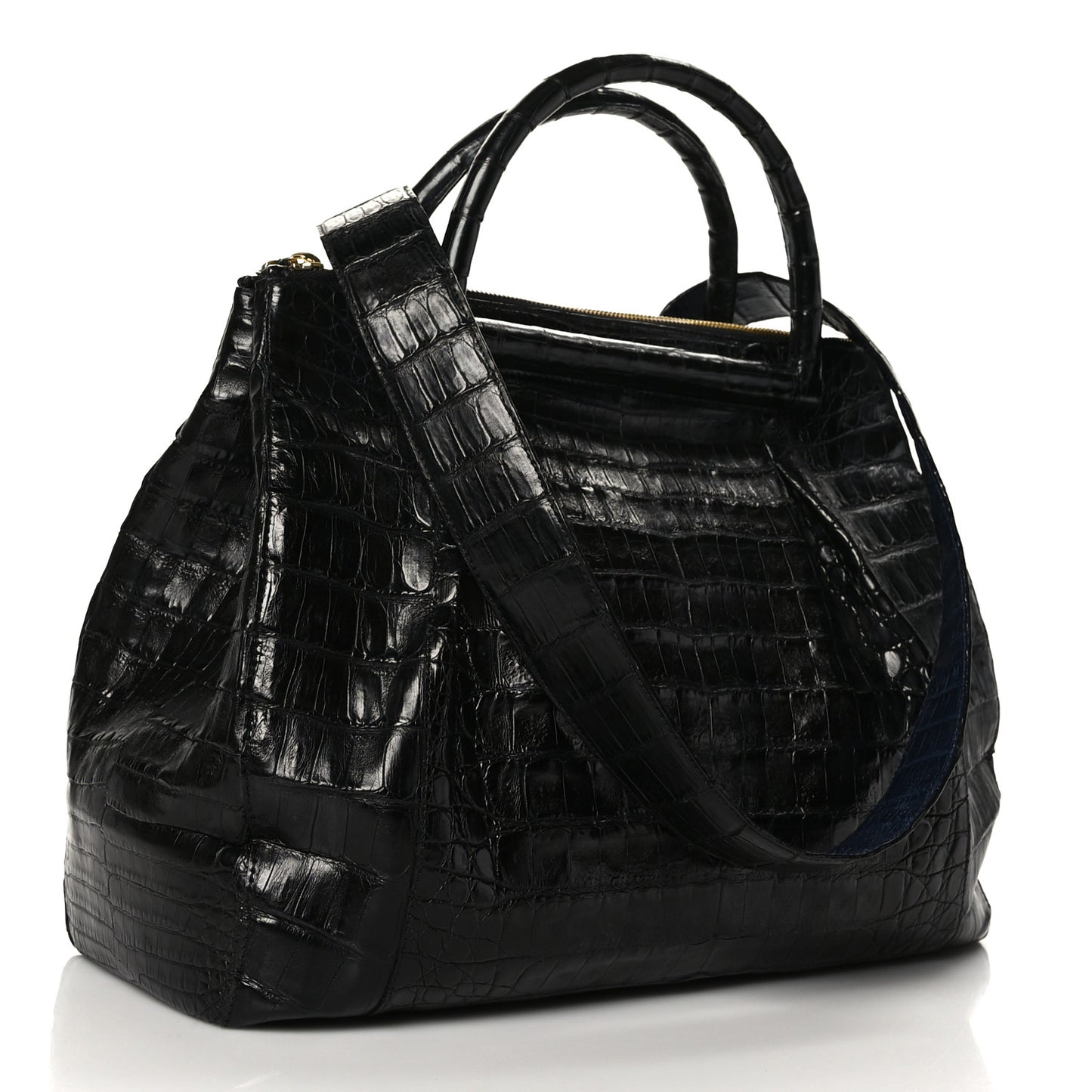 Crocodile Top Handle Black