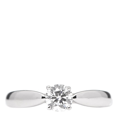 Tiffany Platinum Diamond .36ct Harmony Solitaire Engagement Ring 49 4.75 1 of 6