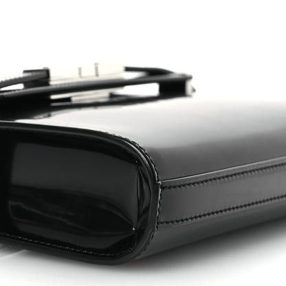Saint Laurent Patent Mini Manhattan Shoulder Bag Black 9 of 11
