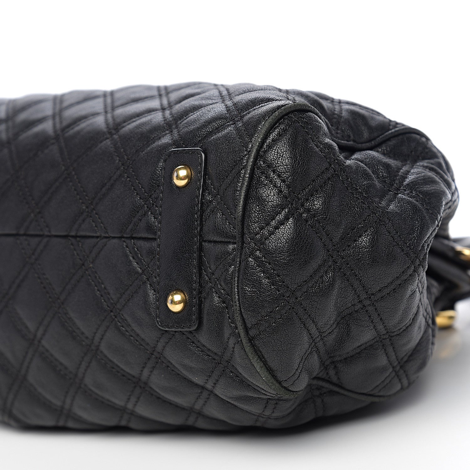 Marc Jacobs Calfskin Quilted Stam Black 8 of 9