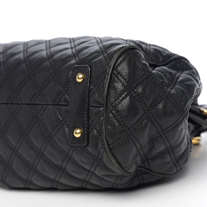 Marc Jacobs Calfskin Quilted Stam Black 8 of 9