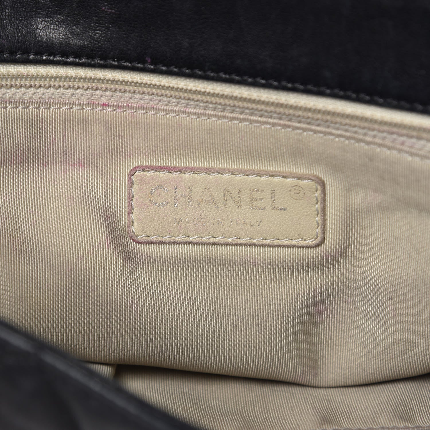 Chanel Washed Lambskin Quilted Maxi Chain Around Flap Black 6 of 16