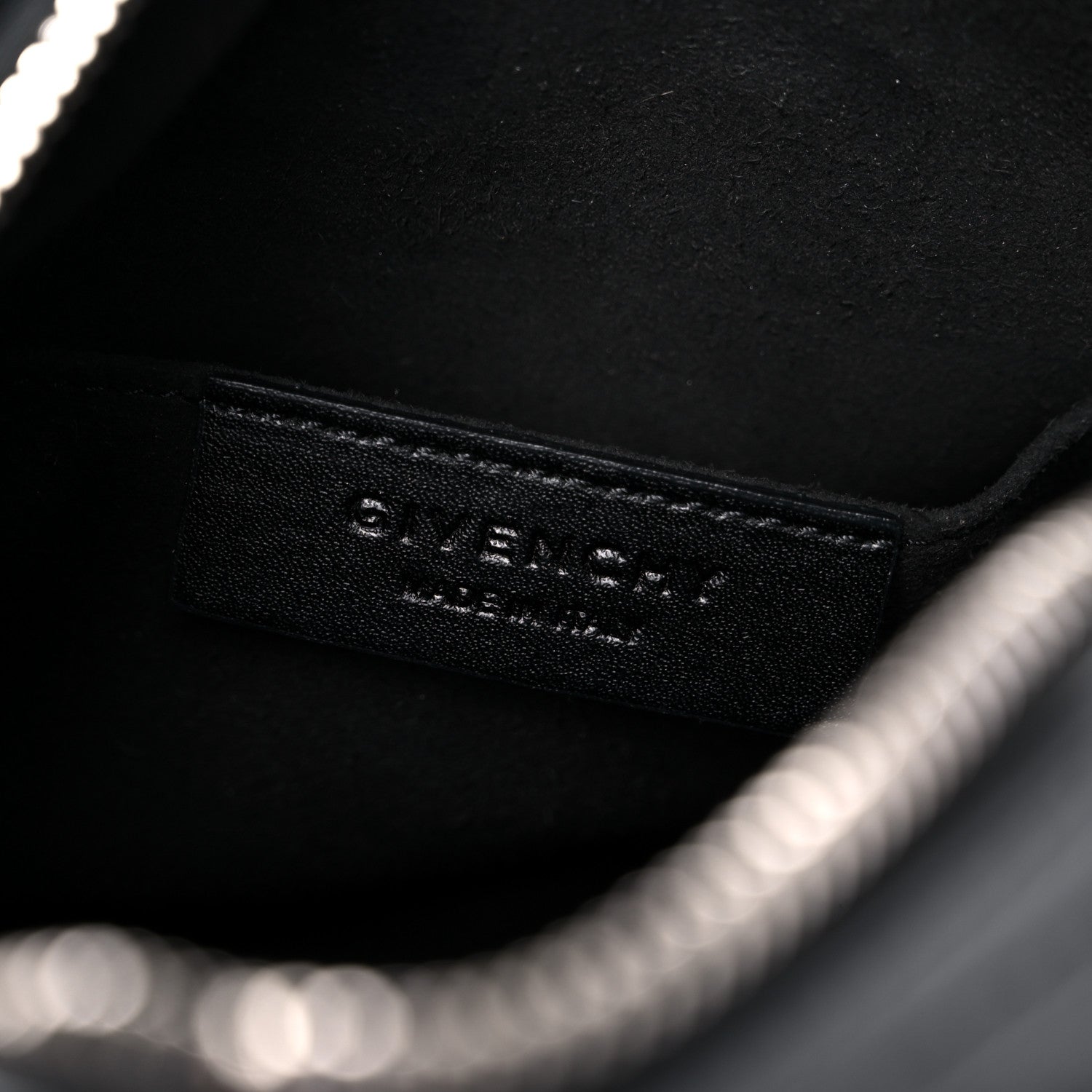 Givenchy Calfskin Star Micro Lucrezia Black Silver 6 of 13