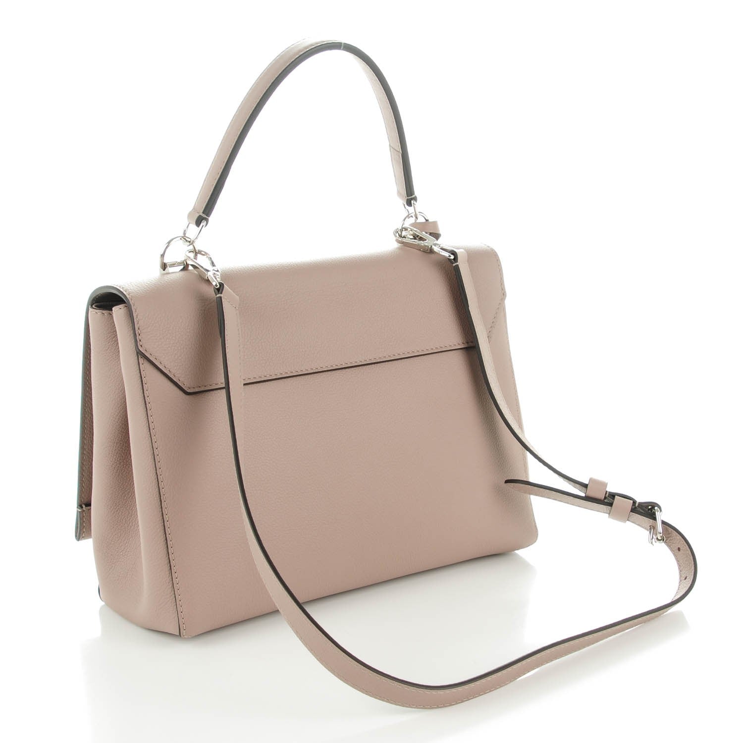 Louis Vuitton Soft Calfskin Lockme II Top Handle Mastic 3 of 7