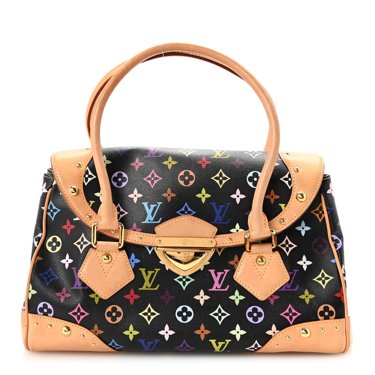 Louis Vuitton Monogram Multicolor Beverly GM Black 1 of 9