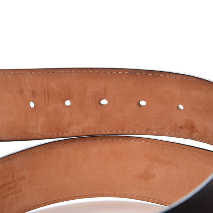 Louis Vuitton Calfskin Jeans Belt 90 36 Black 5 of 9